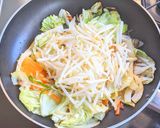 鶏油入り野菜炒め作り方6写真