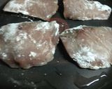 ぶりのカレー粉生姜焼き！ピリリと美味♪作り方4写真