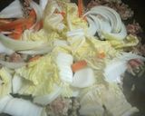 白菜と豚ひき肉の中華あん炒め!すぐできる作り方4写真
