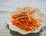 千切りごぼうと人参の酢の物♪作り方5写真