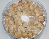 乾燥小松菜と牛こまのペペロンチーノ炒め作り方3写真
