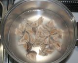乾燥小松菜と牛こまのペペロンチーノ炒め作り方13写真