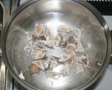 乾燥小松菜と牛こまのペペロンチーノ炒め作り方12写真