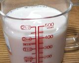 粉雪ふる苺ヨーグルト寒天❤️作り方1写真