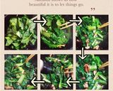 小松菜椎茸の味噌バター炒め(簡単)作り方3写真