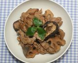 きょうの料理☆乾燥蓮根と豚肉の甘辛い煮物作り方29写真