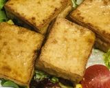 厚揚げ焼サラダ●オリーブ油＆レモン汁ドレ作り方4写真