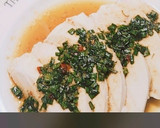 焼肉のタレで旨楽☆レンジ蒸し鶏でよだれ鶏作り方10写真