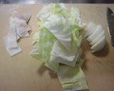 袋麺で焼きそば風（電子レンジ編）作り方2写真