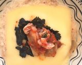 チーズ&キムチ豆乳のオートミールリゾット作り方7写真