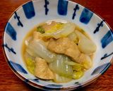 白菜と薄揚げの煮物(炊いたん)作り方4写真