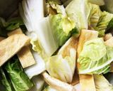 白菜と薄揚げの煮物(炊いたん)作り方2写真