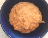 納豆&キムチ豆乳のオートミールリゾット作り方5写真