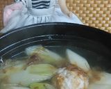 リカちゃん♡肉団子ときゅうりの塩スープ作り方17写真