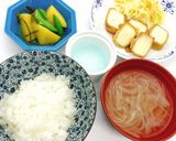【病院】さつまいもと昆布煮【給食】作り方3写真