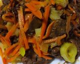 食欲が増し増しになる!!レバーの炒め物作り方10写真