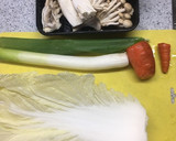 きのこと鶏ムネ肉の和風あんかけ絹ごし豆腐作り方3写真