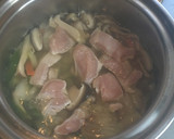きのこと鶏ムネ肉の和風あんかけ絹ごし豆腐作り方7写真