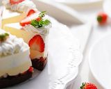 オレンジムースと苺ティラミスケーキ作り方13写真