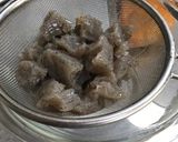 厚揚げとこんにゃくの味噌煮作り方6写真