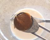 温泉卵&キムチ豆乳のオートミールリゾット作り方1写真