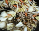 白菜と豚ひき肉の中華あん炒め！すぐできる作り方5写真