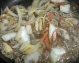 白菜と豚ひき肉の中華あん炒め！すぐできる作り方6写真
