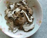 レモン香る!胸肉と舞茸のレンジ蒸し♪作り方1写真