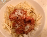 レンジで簡単、えのきで、豚ひき肉なめ茸！作り方2写真