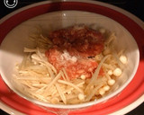 レンジで簡単、えのきで、豚ひき肉なめ茸！作り方3写真
