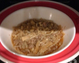 レンジで簡単、えのきで、豚ひき肉なめ茸！作り方5写真