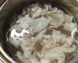 ＊豚バラとほうれん草の生姜スープ＊作り方2写真