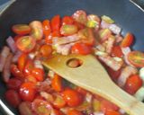 時短簡単ミニトマトとベーコンの美味パスタ作り方6写真