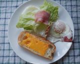 チーズフランスのモーニングトースト♪作り方4写真