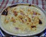 お餅のガーリックホワイトソースグラタン__oMochi au Garlic White Sauce Gratin作り方8写真