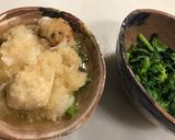 おろし煮★つみれと菜花作り方4写真