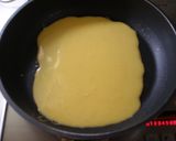 クリームチーズとあんこの薄焼ロール作り方2写真