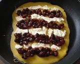 クリームチーズとあんこの薄焼ロール作り方3写真
