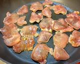 豚タンキャベツカレー炒め。作り方1写真
