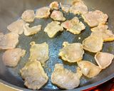 豚タンキャベツカレー炒め。作り方2写真