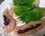 鶏のささみ梅しそ揚げ作り方1写真