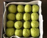かのこ入り抹茶ちぎりパン　HB作り方12写真