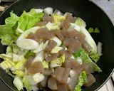 糖質０麺でこんにゃく炒め【低カロおかず】作り方3写真