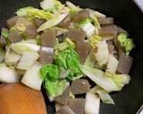 糖質０麺でこんにゃく炒め【低カロおかず】作り方5写真