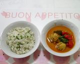 圧力鍋de鶏手羽元のタイカレー レッド作り方7写真