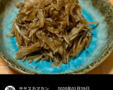 ささがき牛蒡とちりめん山椒の炒めもの♪作り方10写真