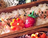ラディッシュ　飾り切り　菊花　お弁当に作り方2写真