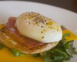 バターソース香る　エッグベネディクト作り方10写真