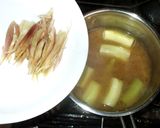風邪に♪みょうがと茄子の味噌汁簡単作り方9写真