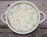 簡単トースター任せ、ほぐし塩鮭丼作り方2写真